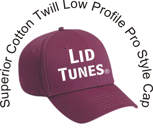 Lid Tunes Superior Cotton Twill Cap